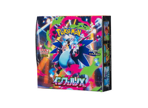 Pokemon Card Game MEGA Expansion Pack "Inferno X" Box