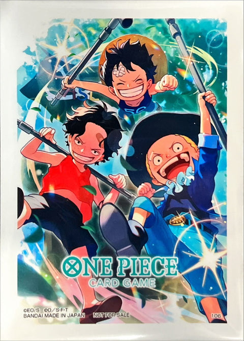 ONE PIECE 卡套-三兄弟 *10