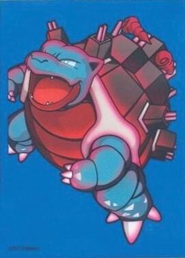 Pokemon 卡套 - 水箭龜 極巨化 *60