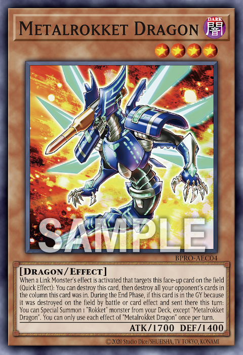 BPRO-AEC04 Metalrokket Dragon