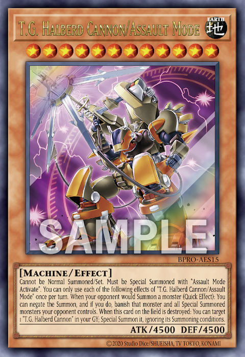 BPRO-AES15 (UR)T.G. Halberd Cannon/Assault Mode