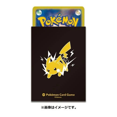 Pokemon Center Original TCG Deck Sleeves Shocking Pikachu