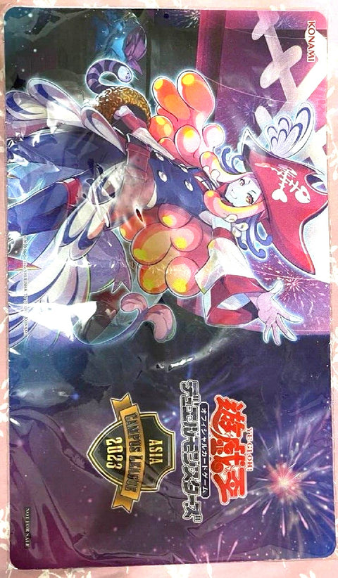Yugioh Official Playmat Gold Pride - Captain Carrie Asia CAMPUS LEAGUE 2023