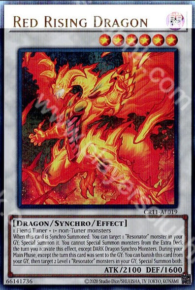 CR11-AE019 (UR) Red Rising Dragon(真紅昇龍)