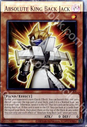 CR11-AE009 Absolute King Back Jack(絕對王 背包傑克)