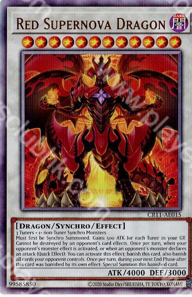CR11-AE015 (UTR)Red Supernova Dragon(紅蓮超新星龍)