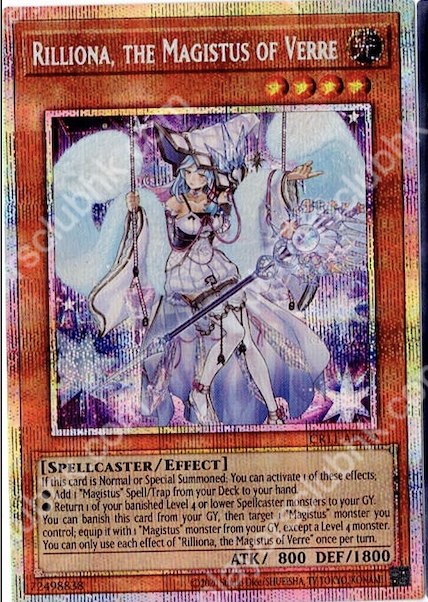 CR11-AES29 (PSER)Rilliona, the Magistus of Verre(結晶的大賢者 仙杜瑞拉)