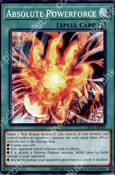 CR11-AE025 Absolute Powerforce(絕對力量鎮壓)
