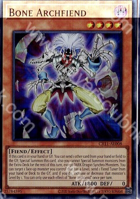 CR11-AE008 (UR)Bone Archfiend(骸骨惡魔)