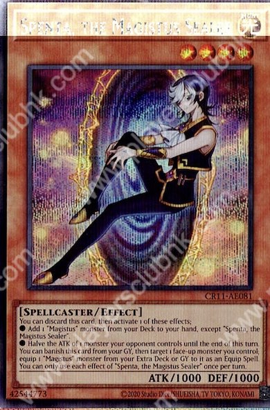 CR11-AE081 (SER)Spenta, the Magistus Sealer(封印的魔導士 斯布恩)