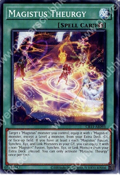 CR11-AE093 Magistus Theurgy(偉大魔導)