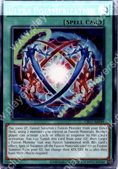 CR11-AE049 Ultra Polymerization(超越融合)