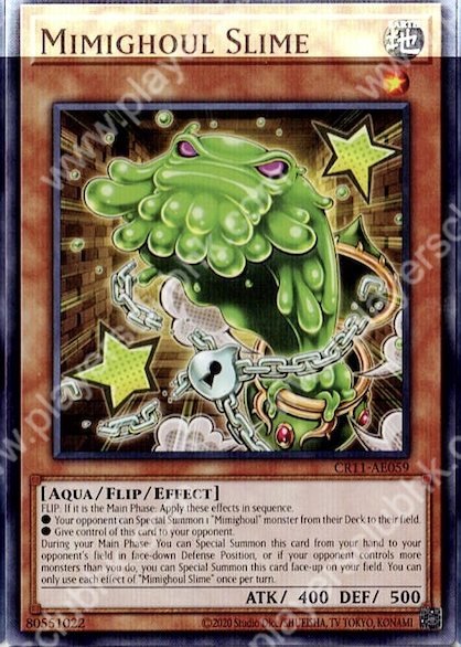 CR11-AE059 Mimighoul Slime(寶箱食屍鬼 史萊姆)