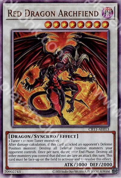 CR11-AE013 (UTR)Red Dragon Archfiend(紅惡魔龍)