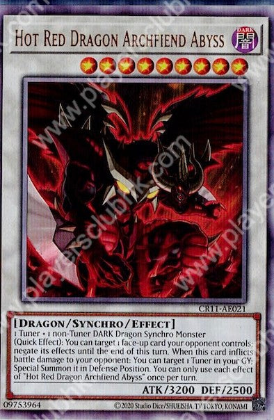 CR11-AE021 (UTR) Hot Red Dragon Archfiend Abyss(琰魔龍 紅惡魔淵)