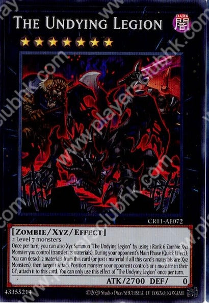 CR11-AE072 (SR) The Undying Legion
(不滅軍團)