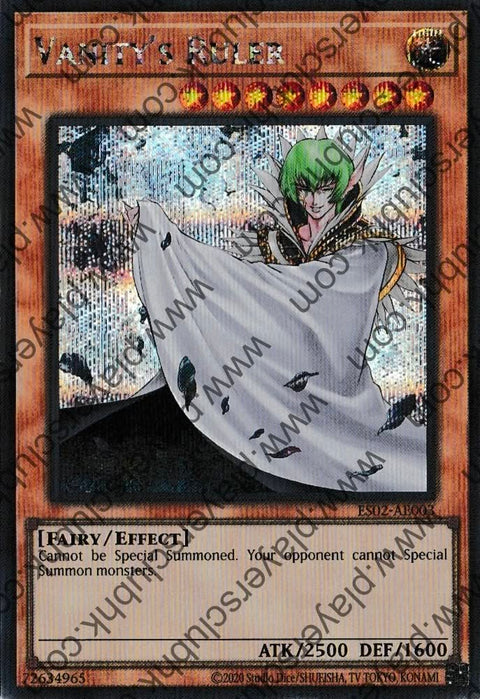 ES02-AE003 (SER)Vanity's Ruler