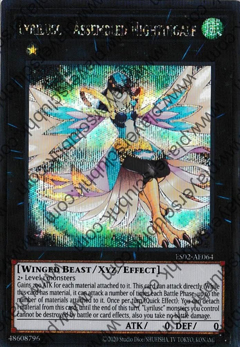 ES02-AE064 (SER)Lyrilusc - Assembled Nightingale