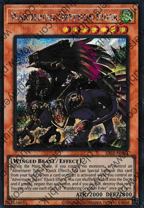 ES02-AE023 (SER)Wandering Gryphon Rider