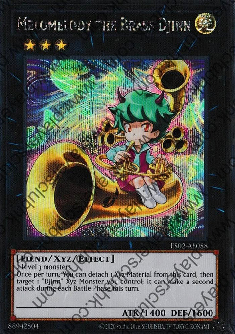 ES02-AE058 (SER)Melomelody the Brass Djinn
