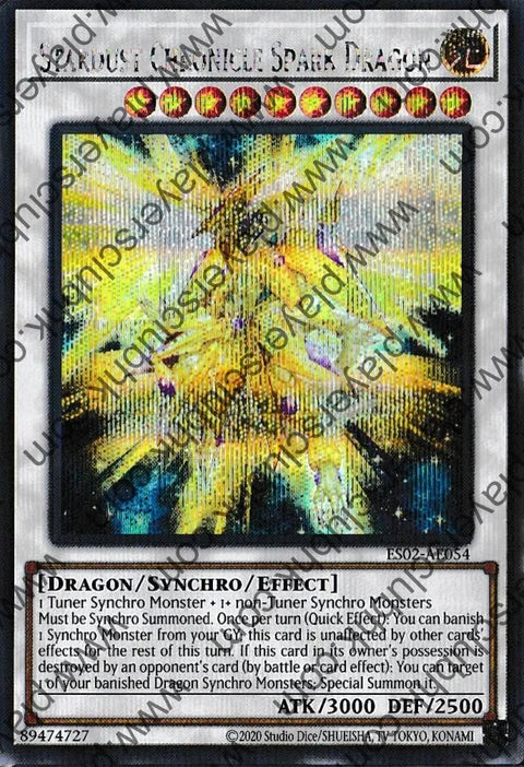 ES02-AE054 (SER)Stardust Chronicle Spark Dragon