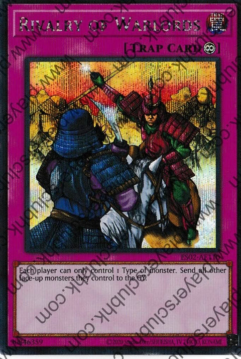 ES02-AE110 (SER)Rivalry of Warlords