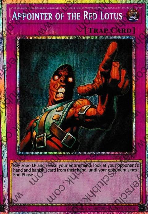 ES02-AE113 (PSER)Appointer of the Red Lotus