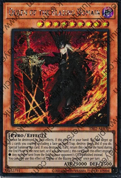 ES02-AE035 (SER)Queen of the Blazing Domain