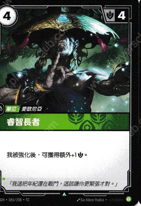 OGN TC 065/298 睿智長者