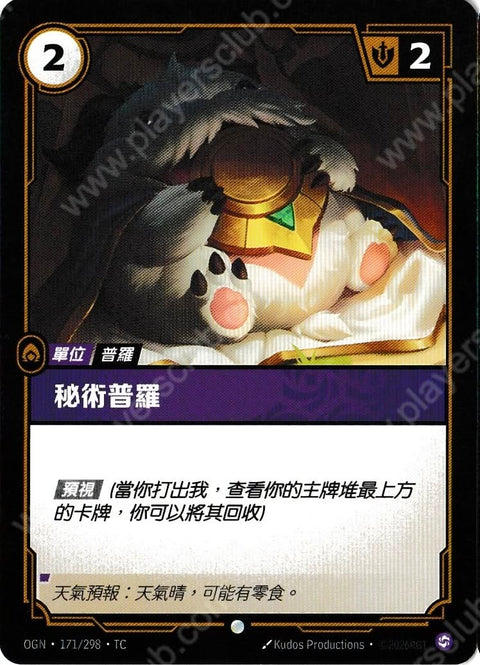 OGN TC 171/298 秘術普羅Foil