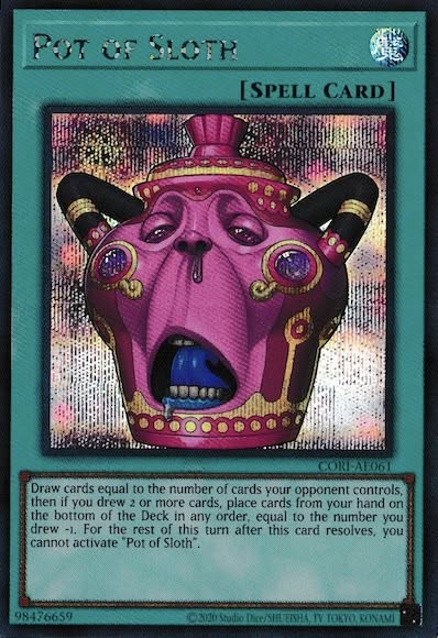 CORI-AE061 (SER)Pot of Sloth