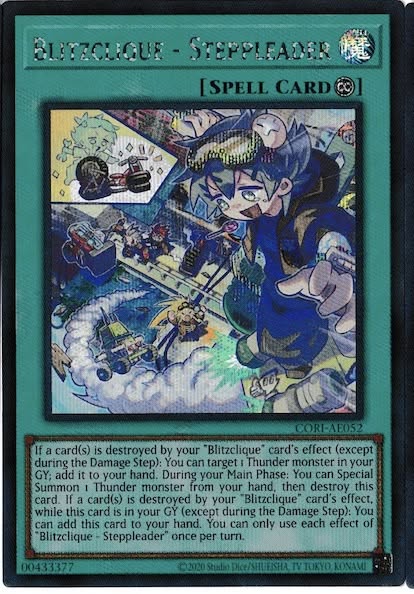 CORI-AE052 (SER)Blitzclique - Steppleader