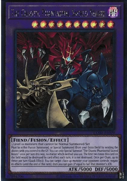 CORI-AE029 (SER)The Chaotic Phantasmal Sacred Beasts