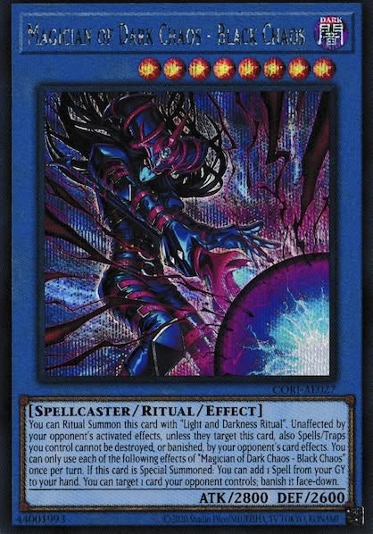 CORI-AE027 (SER)Magician of Dark Chaos - Black Chaos