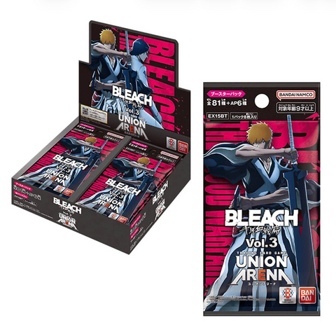 【EX15BT】UNION ARENA: BLEACH 死神 千年血戰篇 Vol.3 補充包 盒裝