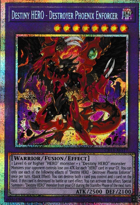 CR13-AES17 (PSER)Destiny HERO - Destroyer Phoenix Enforcer
