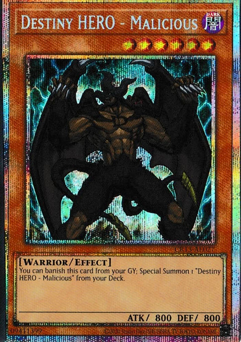 CR13-AE027 (PSER)Destiny HERO - Malicious