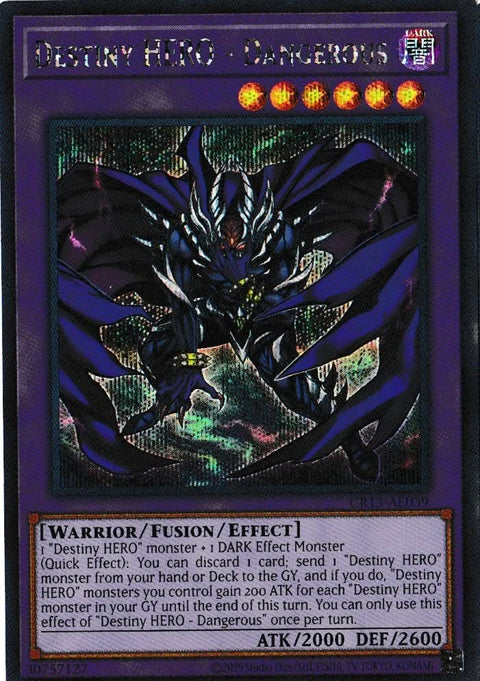 CR13-AE039 (SER)Destiny HERO - Dangerous