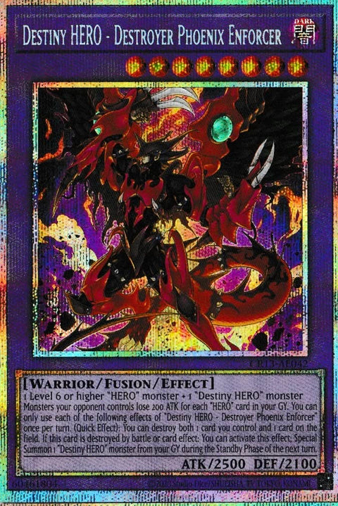 CR13-AE042 (PSER)Destiny HERO - Destroyer Phoenix Enforcer