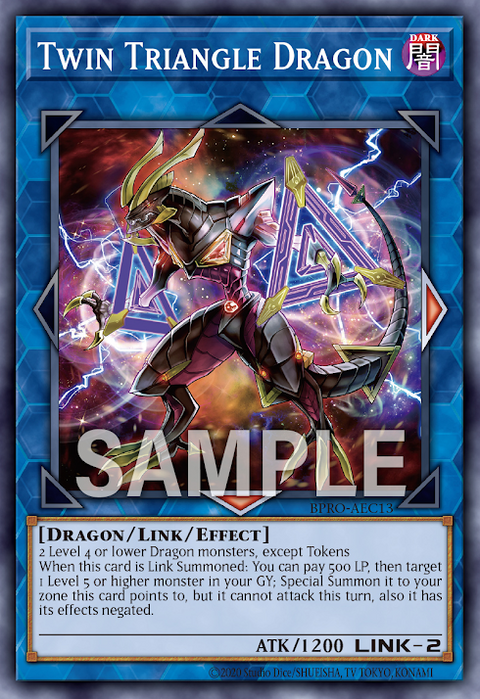 BPRO-AEC13 Twin Triangle Dragon