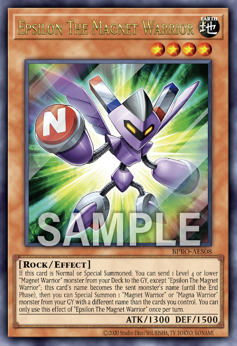 BPRO-AES08 (UR)Epsilon The Magnet Warrior