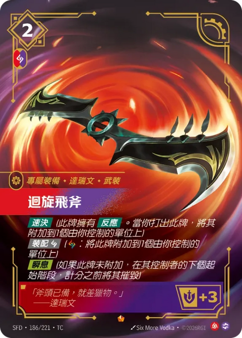 SFD TC 186/221 迴旋飛斧