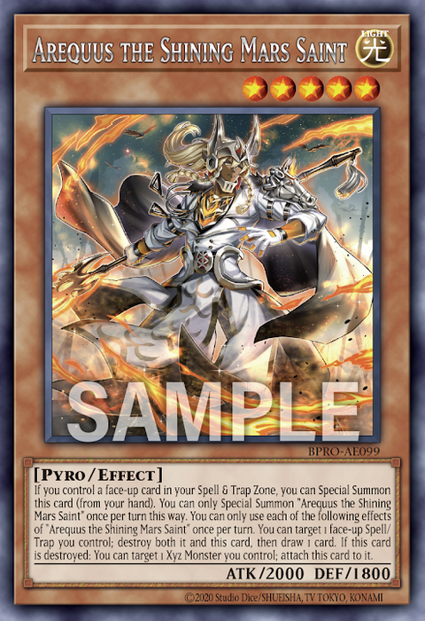 BPRO-AE099 (R)Arequus the Shining Mars Saint