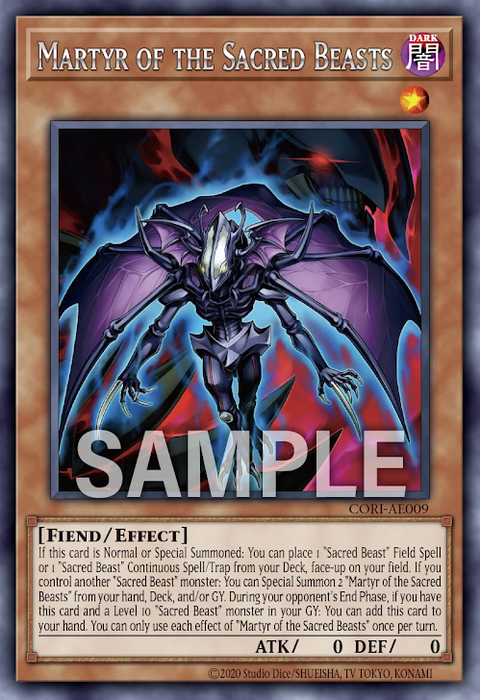 CORI-AE009 (R)Martyr of the Sacred Beasts