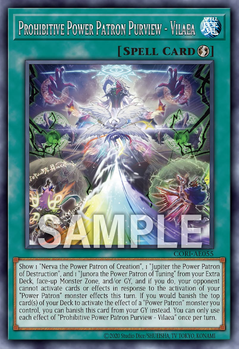 CORI-AE055 (R)Prohibitive Power Patron Purview - Vilaea