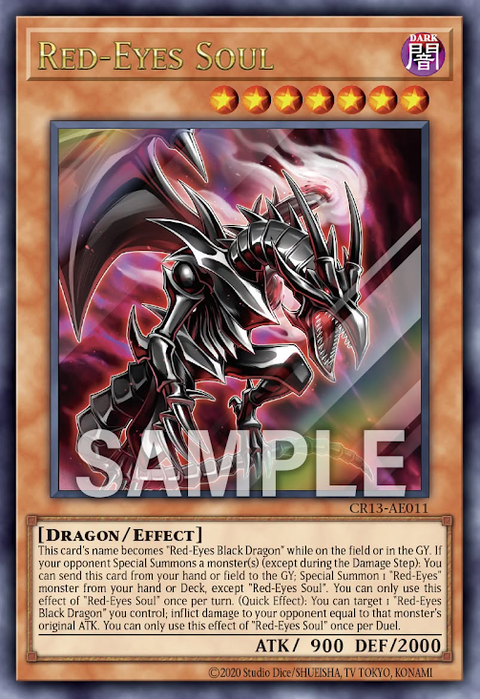 CR13-AE011 (UR)Red-Eyes Soul
