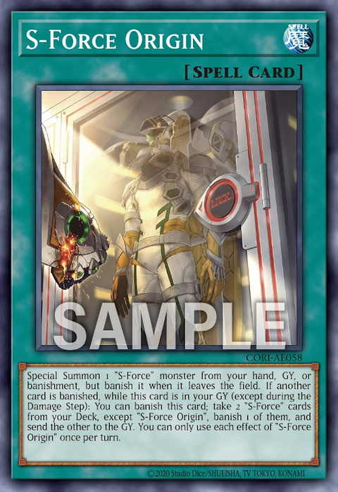 CORI-AE058 S-Force Origin