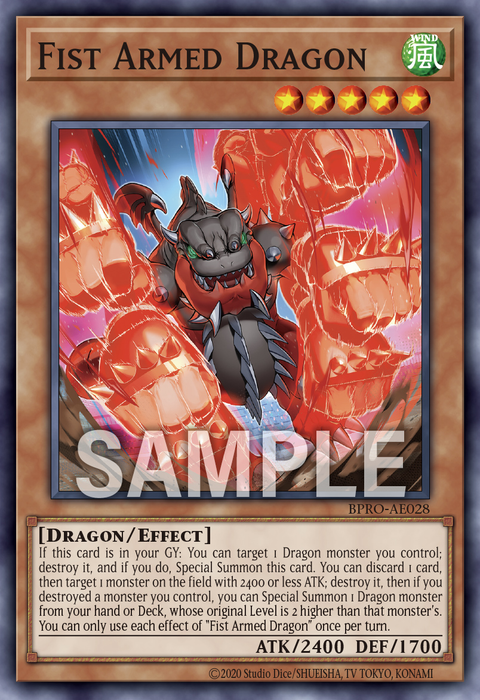 BPRO-AE028 Fist Armed Dragon