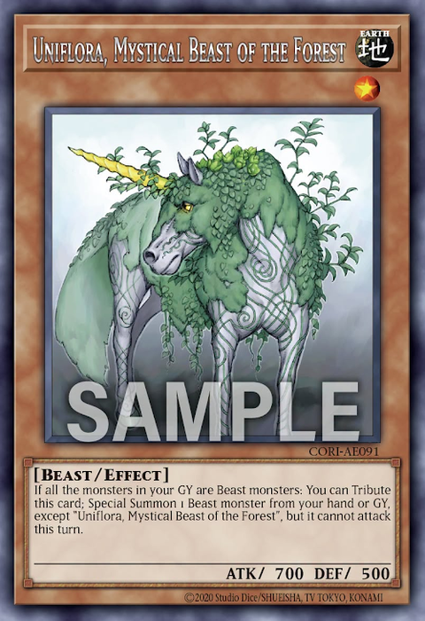 CORI-AE091 (R)Uniflora, Mystical Beast of the Forest