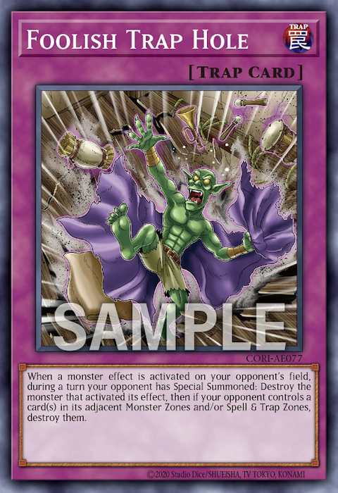CORI-AE077 Foolish Trap Hole